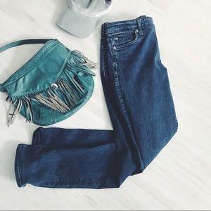 Kut From The Kloth Dark Wash Straight Leg Leans